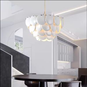 Platillo de linterna blanca nórdica redonda de alta calidad, de estilo nórdico luz colgante para el hogar, oficina, sala de estar y dormitorio - Product Image 3