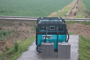 Benzinli jeneratör geri tepme veya elektrik başlangıç 2-in-1 şarj için DJI tarım drones DJI