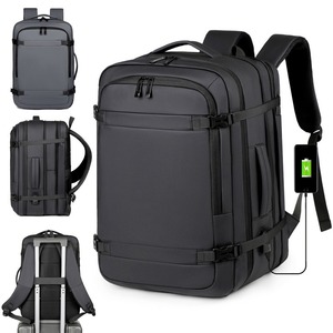Custom Slim Expandable Waterproof <b>Laptop</b> <b>Backpack</b> <b>Laptop</b> Stylish Travel Bag <b>Backpack</b> with Usb Charging Port - Product Image 2