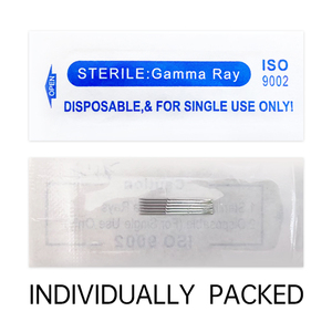 Agujas de Microblading Desechables de 3 Puntas y 6 Filas para Maquillaje Permanente PMU, Agujas para Tatuaje de Cejas para Pluma Manual de Pigmento - Product Image 6