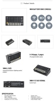 Batterie de bonheur, Console DMX 24 canaux, Mini contrôleur DMX, équipement de scène et d'éclairage DJ