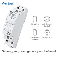 Minuteur Zigbee OURTOP, télécommande intelligente, fonction de minuterie programmable et de commutation aléatoire