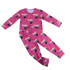 Pigiama Natalizio per Bambini <span class=keywords><strong>con</strong></span> Nome Personalizzato OEM, Set <span class=keywords><strong>a</strong></span> Maniche Lunghe per Famiglia, Pigiama Natalizio per Bambini <span class=keywords><strong>con</strong></span> Nome Personalizzato - Product Image 2
