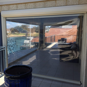 Nhựa không thấm nước Màn hình cửa sổ cơ giới màn hình PVC cho Patio rèm ngoài trời - Product Image 6