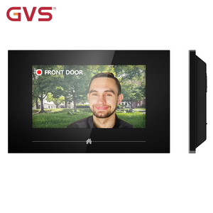 Vidéophone GVS de haute qualité, <span class=keywords><strong>interphone</strong></span> vidéo 2 fils, station intérieure avec écran tactile pour la vente en gros - Product Image 1