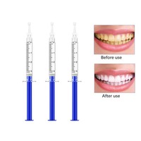 Gel Blanqueador Dental de 3 ml con Peróxido de Hidrógeno y Peróxido de Carbono al 6%, 16%, 17%, 22%, 35%, 38% y 44%