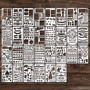 เทมเพลตออกแบบใหม่ที่กำหนดเองแบบลายฉลุสำหรับทาสีปาร์ตี้สไตล์โมเดิร์น - Product Image 3