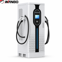 Borne de recharge rapide DC pour véhicules électriques 120 kW à double borne CCS2 OCPP 1.6 CE