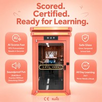 Cabina Insonorizada para Lectura de Audio |   Estación de Estudio Clásica para Recitación Concentrada |   Módulo para Bibliotecas, Escuelas y Museos