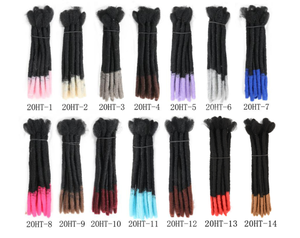 Dreadlocks <span class=keywords><strong>synthétiques</strong></span> extensions accessoires perles bijoux doux dreadlocks tresses crochet aiguille faisant la machine crochet dreadlock - Product Image 3
