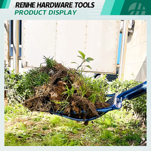 Trung Quốc Nhà sản xuất công cụ ngoài trời nông nghiệp đào ngã ba vườn ngã ba đầu với tay cầm bằng gỗ - Product Image 4