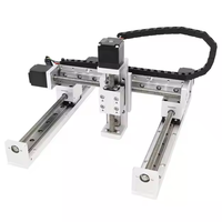 Actionneur linéaire à vis sans fin Nema 8, mini-plateau coulissant CNC, course de 20 à 100 mm, module linéaire haute précision