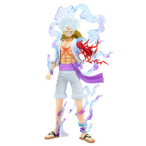 Venta al por mayor nuevo estilo 34cm One Pieces Anime figura de acción Gear 5 Luffy Nika figura de acción Anime coleccionable modelo estatua - Product Image 2