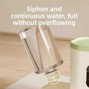 הכל-in-אחד תבנית מוצק קערת קרמיקה לחיות מחמד כפולה מזון & מים לסביבה אוטומטית ידידותית לסביבה - Product Image 3