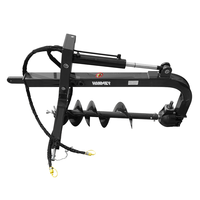 Vente chaude Tracteur PTO Post Hole Digger pour la plantation d'arbres Tarières de sol
