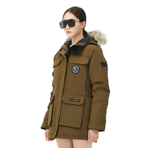 Bechance moda europea nórdica a prueba <span class=keywords><strong>de</strong></span> frío al por mayor clásico <span class=keywords><strong>de</strong></span> talla grande chaqueta acolchada para mujer talla grande abrigo <span class=keywords><strong>de</strong></span> invierno para mujer - Product Image 3