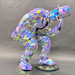 Funtoys MOQ 1 PCS Disfraz <span class=keywords><strong>de</strong></span> Armadura Dorada <span class=keywords><strong>para</strong></span> <span class=keywords><strong>Mujer</strong></span>, Sexy, <span class=keywords><strong>para</strong></span> Espectáculos, Pasarela, Discoteca, Bar, Baile Gogo, con Espejos, Estilo Futurista - Product Image 3