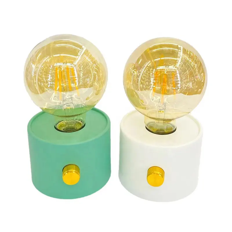 Regulable a prueba de agua retro estilo Edison bombilla decorativa lámpara LED luz dormitorio familiar luces ajustables con batería linterna LED