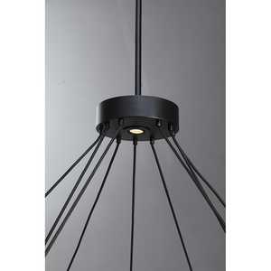 <span class=keywords><strong>Lampadario</strong></span> Moderno di Lusso a Più Livelli con Anelli in Ottone Dorato e <span class=keywords><strong>Sfere</strong></span> in Alabastro, Luce LED a Risparmio Energetico 2700K Bianco Caldo - Product Image 6