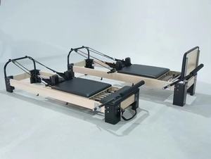 Cama Reformer de Pilates Comercial de Madera de Arce, Máquina de Madera con Características de Salud para el Cuerpo en Estudio de Pilates - Product Image 3