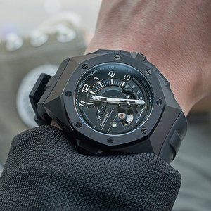 Reloj de Hombre, Estilo Moderno, Esfera Grande, Luminoso, Mecánico Automático - Product Image 6