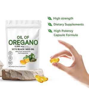 Extrait naturel <span class=keywords><strong>d</strong></span>'<span class=keywords><strong>origan</strong></span> en gélules molles – Complément alimentaire puissant à base de plantes avec <span class=keywords><strong>huile</strong></span> de nigelle pour adultes – <span class=keywords><strong>D</strong></span>éconseillé aux femmes enceintes - Product Image 5