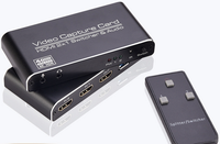Nouveau fournisseur fiable commutateur HDMI 2x1 séparateur HDMI 2 en 1 commutateur de sortie convertisseur HDMI avec 3.5mm/prise en charge de l'adaptateur d'extracteur Audio optique 4K30HZ 1080P
