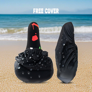 Selle de Vélo Funsea Super Robuste 8mm en Acier Imprimé Rasta, Revêtement en Silicone et Flanelle pour Cyclisme Ludique et Stylé - Product Image 5