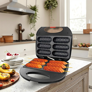 Lovfe Chất lượng cao công cụ nhà bếp điện Máy Chiên ăn sáng Gà Thịt không dính Xúc Xích Máy rang - Product Image 4