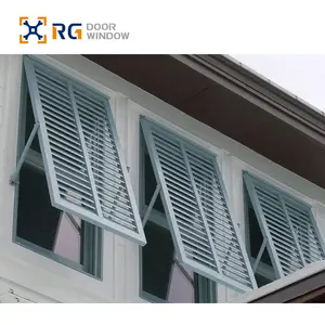 RG Insulated and blackout Adjustable Window Shutters Exterior Plantation Shutters