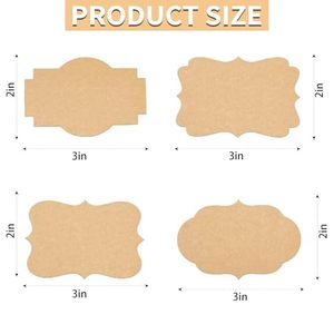Custom Writable Gift Labels & Stickers for for Essential <b>Oil</b> <b>Bottle</b>, Jars, Food Storage or Gift Decoration - Product Image 6