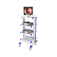 Système de caméra d'endoscopie médicale haute définition avec chariot de transport pour endoscope métallique
