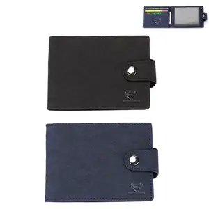Dompet untuk Pria RFID Blocking Bifold Stylish Wallet With ID Window