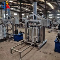 Hydraulische zware koude persmachine voor ananas, honing, kokosnoot, granaatappel en ander fruit (50L~500L) voor commercieel gebruik