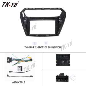 Peugeot 301 2014 9-inch Car GPS Hệ thống định vị với HD OLED 9 inch màn hình cảm ứng sao lưu máy ảnh 1-năm bảo hành - Product Image 4