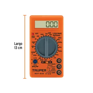 Multimètre numérique scolaire MASTER 16, TRUPER - Product Image 3