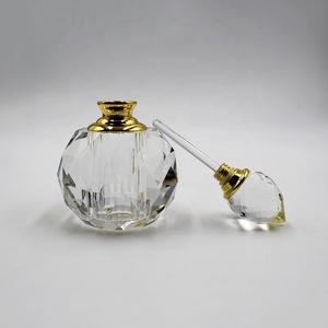 Flacone di Profumo in Cristallo Stile Arabo Personalizzato Modello Mecca Islamico da 3ml 6ml 12ml per Decorazioni e Regali - Product Image 1
