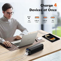 Paopaoyu N55 OEM ODM PD 65W Yüksek Kapasiteli Dizüstü Bilgisayar Güç Bankası 112Wh 31200mAh 21700 Pil LED Ekranlı USB Hızlı Şarj AC 110V