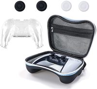 Étui universel pour manettes de jeu, boîte de rangement étanche et anti-poussière pour manettes Xbox One, PS4, PS5 et Switch, pochette compacte