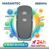 Télécommande de porte de garage fixe automatique 868 MHz à 2 touches, nouvelle, de la marque MARANTEC, pour usage extérieur et hôtelier, intelligente