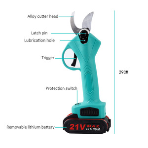 Sécateur électrique portatif sans fil au lithium, 16.8V, prix bas, taille des arbres de jardin, élagage à piles - Product Image 6