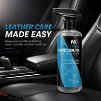 Nettoyant Cuir Voiture en Spray 500ml Liquide Entretien Sièges Intérieurs avec Pulvérisateur à Gâchette Marque Privée OEM Vente en Gros