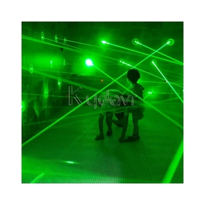 Kydavr IM-JG763 Parcours d'obstacles interactif numérique multijoueur personnalisé en intérieur, évasion, activation de la lumière LED, jeu de labyrinthe à faisceau laser - Product Image 5