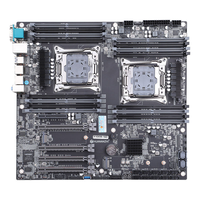 Carte mère X10X99 16D LGA 2011-3 XEON X99, format E-ATX, prend en charge le double processeur Intel, DDR4 RECC, NVME pour ordinateur de bureau