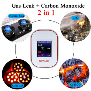 Tuya Wifi taşınabilir <span class=keywords><strong>CO</strong></span> gaz dedektörü karbon monoksit alarmı renkli ekran görsel uyarı ile ev ofis endüstriyel güvenlik için - Product Image 3