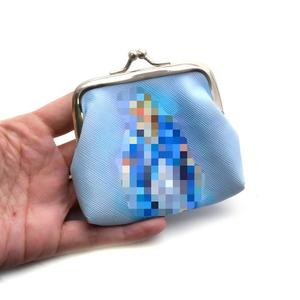 Baiyou Printed Coin <b>Purse</b> Blue Green Red Floral Metal Buckle Portable Women's <b>Small</b> Storage Bag - Product Image 2