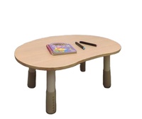 Ensemble de chaises de table en bois massif avec design moderne pour enfants pour chambre à coucher atelier hôpital hôtel supermarché-meubles de jardin d'enfants