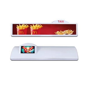 Affichage LED de toit de taxi de haute qualité en gros, prix correct, affichage LED de signalisation de toit de voiture, affichage lumineux intelligent en couleur pleine - Product Image 1