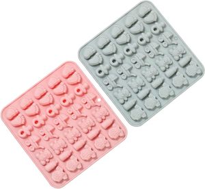Moldes de Silicona para Caramelos con Forma de Carrito de Bebé, 35 Cavidades, Serie Baby, Antiadherentes, Libres de BPA, con Certificación LFGB Platinum - Product Image 1