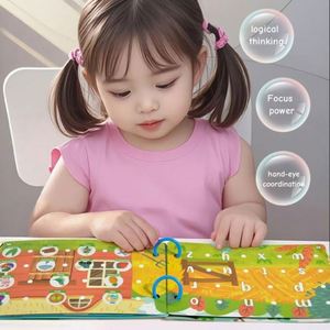 Libros Sensoriales para Niños Mayores de 3 Años, Actividades de Aprendizaje Preescolar para Autismo, Libro de Actividades para Niños Pequeños - Product Image 2